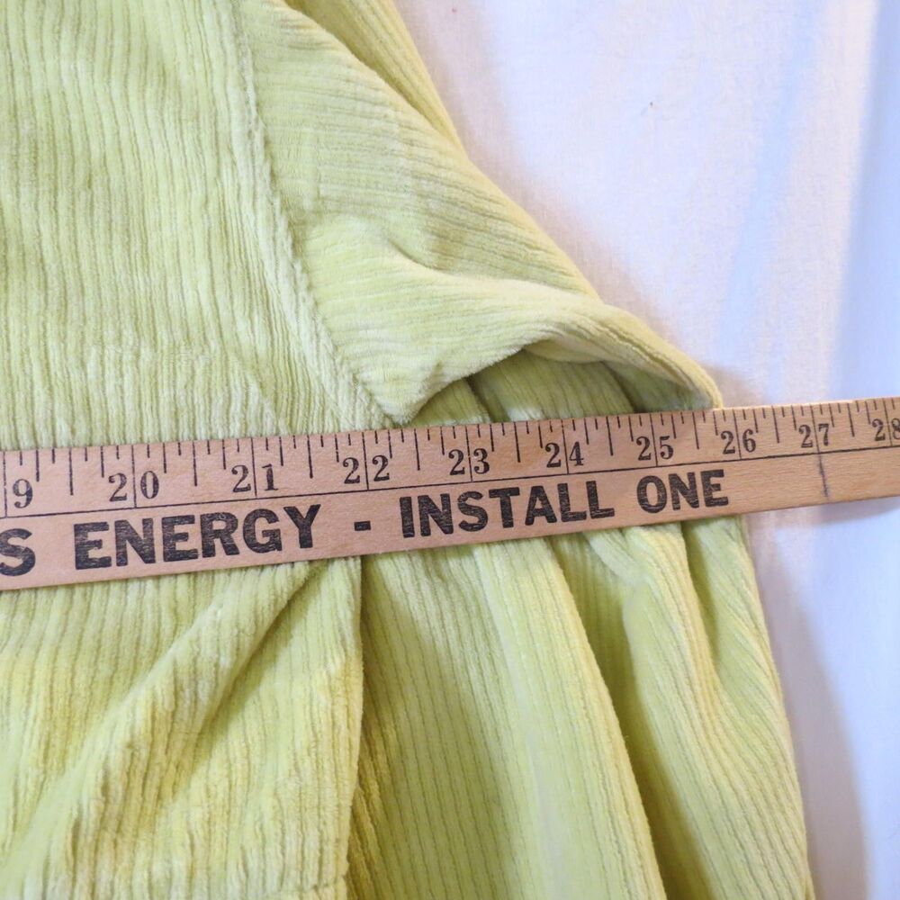 Aerie Womens Lime Green Cropped Jacket Preppy Summer Party Layering Size XL - Picture 5 of 9